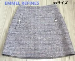EMMEL REFINES ミニスカート　xsサイズのサムネイル