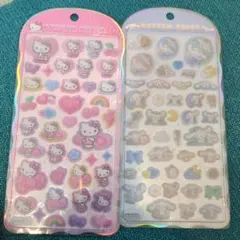 ハローキティ コットンパフィ シール 2シートセット