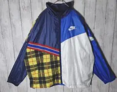 Nike ナイロンジャケット パッチワーク