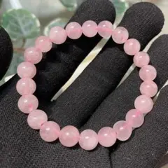 ローズクォーツ 天然石ブレスレット 8mm