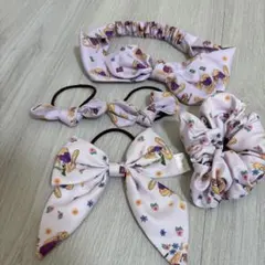 ラプンツェル　ヘアゴムセット