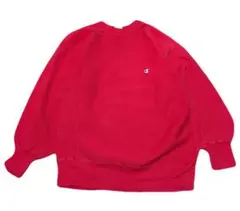 80年代 チャンピオン リバースウィーブ スウェット Red XL
