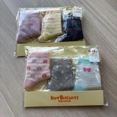 MikiHouse / HOT BISCUITS ベビー靴下セット11-13cm