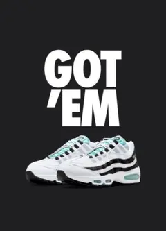 値下げ不可 Nike Air Max 95 OG White and Black