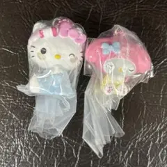 サンリオ キャラクターズ GRWM マスコット チャーム　キティマイメロ