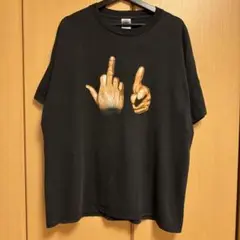 ファックユーフィンガー エイサップロッキー着 ヴィンテージTシャツ