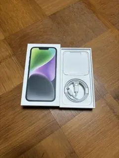 Apple iPhone 14 空箱　充電ケーブル付き