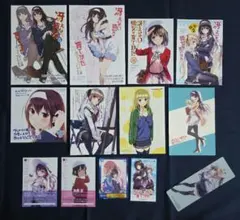 冴えない彼女の育てかた 深崎暮人展開催記念クリアファイル ローソン