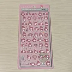 ボンボンドロップシール　ミニ　マイメロディ