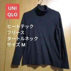 UNIQLO ユニクロ ヒートテック フリース タートルネック M 黒