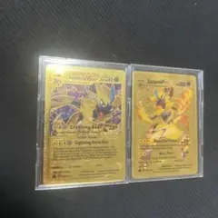 海外版ゴールドカード　ゼラオラvmax ゼラオラVstar