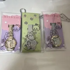 チカワ キャラクター時計 3色セット