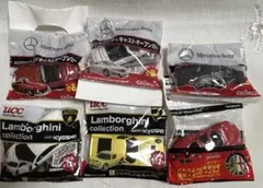 非売品ダイキャスト　メルセデスベンツオープンカー/ランボルギーニ/アルファロメオ