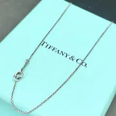 美品 純正 ティファニー 40㎝ チェーン Tiffany Y2K SV925 - メルカリ