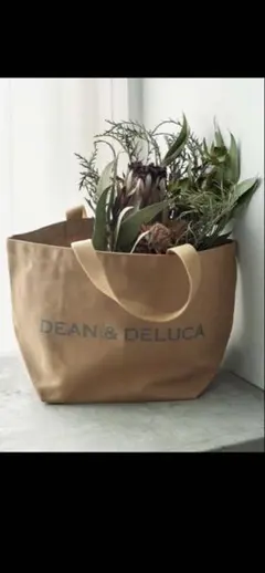 DEAN & DELUCA 2025チャリティートートバッグ　カフェオレSサイズ