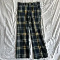 CORBIN スコティッシュタータン ウールスラックス USA製 トラッド