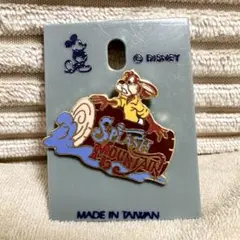 スプラッシュマウンテン ピンバッジ disney スプラッシュ・マウンテンやトイ・ストーリー・マニア！など
