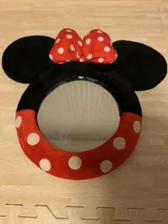ディズニー ミニーマウス 壁掛け鏡