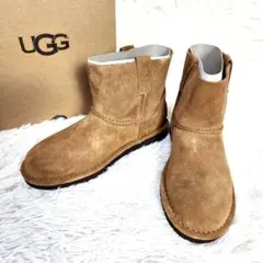 ✨新品✨UGG アグ クラシック アンラインド ミニ ショートブーツ 箱付
