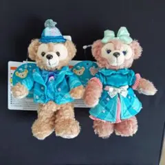 ディズニーシー 25周年 ダッフィー シェリーメイ ぬいぐるみバッジ