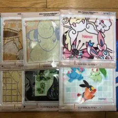 美*嘉様 2025 Pokémon Collection ハンカチ 6枚セット