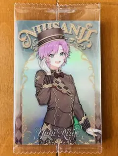 にじさんじウエハース2 メタリックプラカード【夕陽リリ】