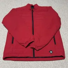 ワークマンのDROPTECH中綿ブルゾン レッド Lサイズ