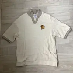ZARA メンズ　ポロシャツ　ベージュ