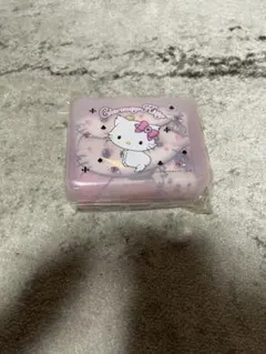 チャーミーキティケース入りハンドタオル ピンク