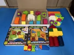 ピタゴラス これなーんだ？ 手指と頭の体操マグネットブロックセット　ピープルのサムネイル