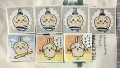 ちいかわ　あつめてシールガム　うさぎ　7枚セット　ステッカー