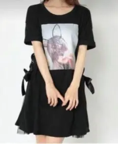 Ank Rouge チュールTシャツ 地雷系 ホワイトのサムネイル