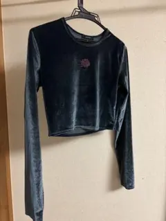 JEANASIS シアーベロアシシュウクロップドTEEのサムネイル