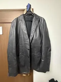 Calvin Klein レザージャケット ブラック M