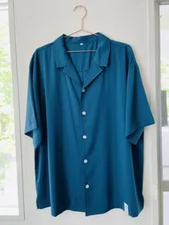 FRAPBOIS フラボア　OPシャツ　ブルー　青　メンズ　シャツ　トップスのサムネイル
