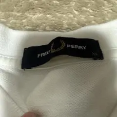 FRED PERRY ポロシャツ XL ホワイト