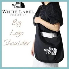 ノースフェイス 韓国限定 ホワイトレーベル ビッグロゴショルダーバッグ 新品