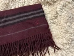 BURBERRY BLACK LABEL マフラー カシミヤ100%