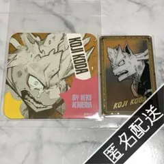 ヒロアカ 原画展 口田 甲司 アートコースター 箔押しクリアカード 堀越耕平