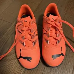 Puma サッカーシューズ オレンジ22㎝