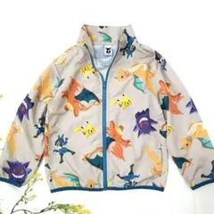 ポケットモンスター　ポケモンウインドブレーカーキッズ110cm