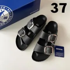 BIRKENSTOCK 1774 レザー Sylt Padded ブラック 39 - メルカリ