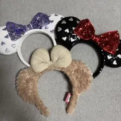 ディズニーカチューシャ3点セット