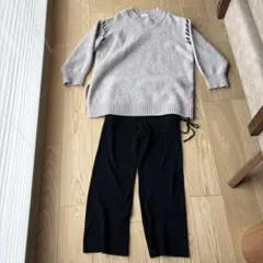 LEPSIM マタニティ　セーター　ニットパンツ