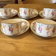 ⭐新品 未使用品⭐古いNoritake 希少アイボリーチャイナ 6客セット