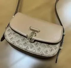 JIMMY CHOO シェリ cheri 2way ショルダーバッグ ホワイト - メルカリ