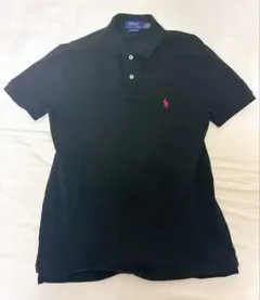 Polo Ralph Lauren カスタムスリムフィット ポロシャツ 黒色
