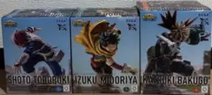 【新品、未開封】僕のヒーローアカデミアXrossLinkフィギュア 3種セット
