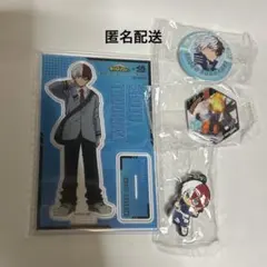 くら寿司　轟 焦凍　アクスタ　缶バッジ　ラバーマスコット　マグネット