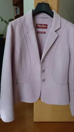 Max Mara 薄いピンク ジャケット